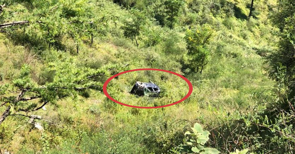 हिमाचलः 200 फुट खाई में गिरी कार ,चालक की मौत चार महिलाएं घायल