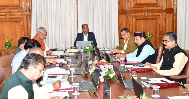 Himachal Cabinet decision: सरकारी विभागों में होगी सैंकड़ों पदों पर भर्ती,जाने कैबिनेट के सभी बड़े फैसले…..