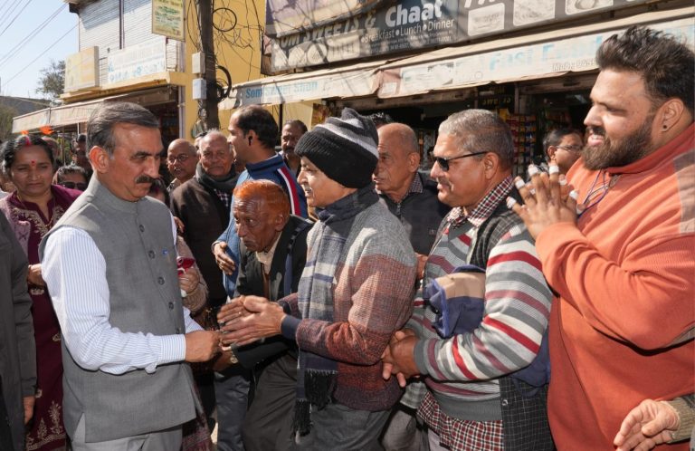 मुख्यमंत्री ने लुथान में रखी प्रदेश के पहले सुख-आश्रय आदर्श ग्राम परिसर की आधारशिला