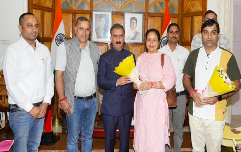 प्रदेश कंप्यूटर शिक्षक संघ की राज्य अध्यक्ष ने मुख्यमंत्री से भेंट की…