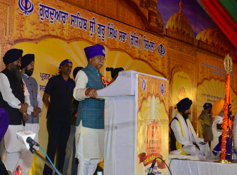 श्री गुरु तेग बहादुर जी के 350वें शहीदी दिवस पर राज्यपाल ने श्रद्धांजलि अर्पित की…