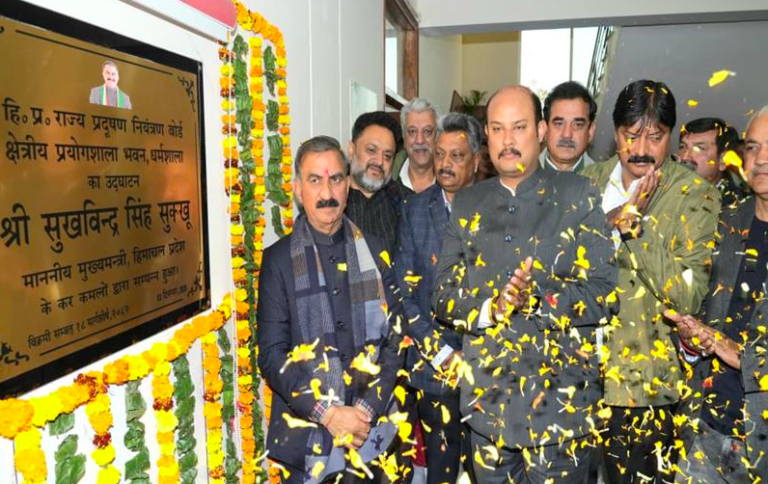 मुख्यमंत्री ने प्रदूषण नियन्त्रण बोर्ड के क्षेत्रीय प्रयोगशाला भवन का लोकार्पण किया…